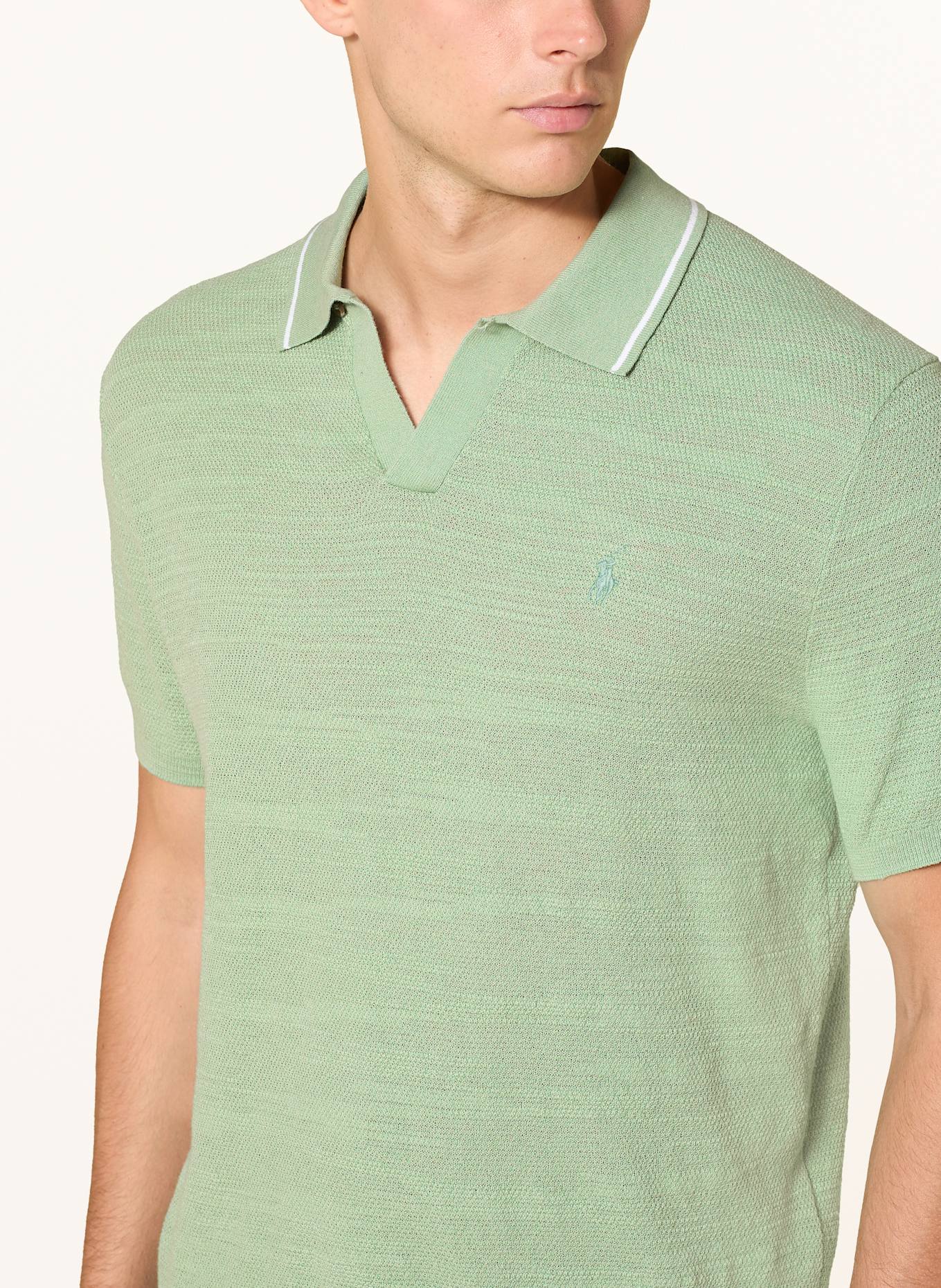 polo storage RALPH LAUREN GANT Mens polo storage T-shirt: LIGHT GREEN