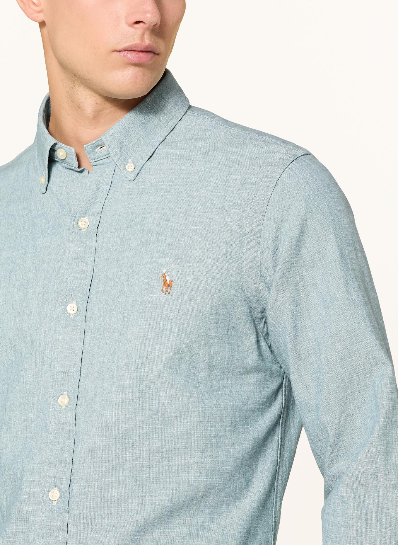 POLO RALPH LAUREN Jeanshemd Slim Fit, Farbe: HELLBLAU (Bild 5)