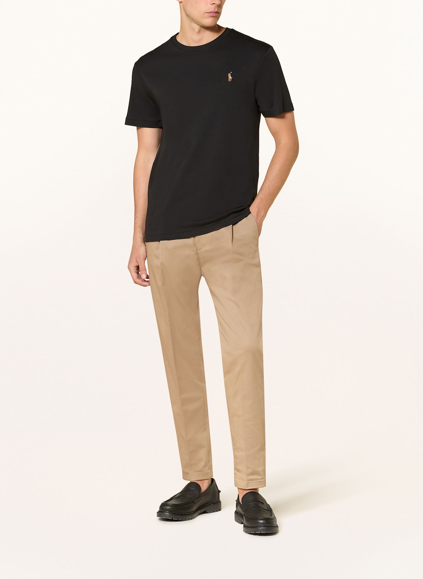 POLO RALPH LAUREN T-shirt: BLACK