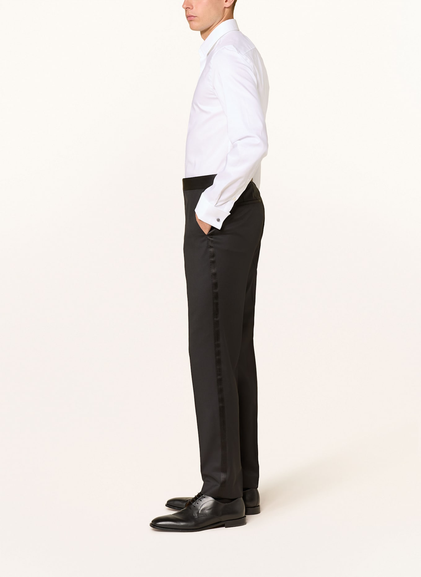 BOSS Smoking-Hose GENIUS TUX Slim Fit : SCHWARZ