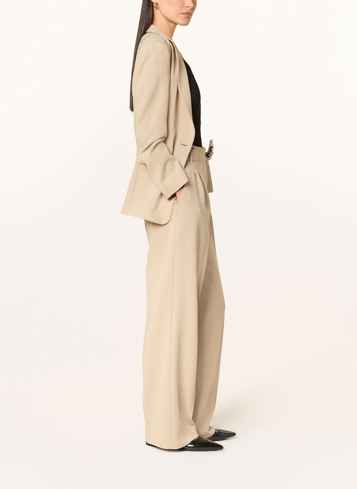 BOSS Marlenehose TAPIANA: BEIGE