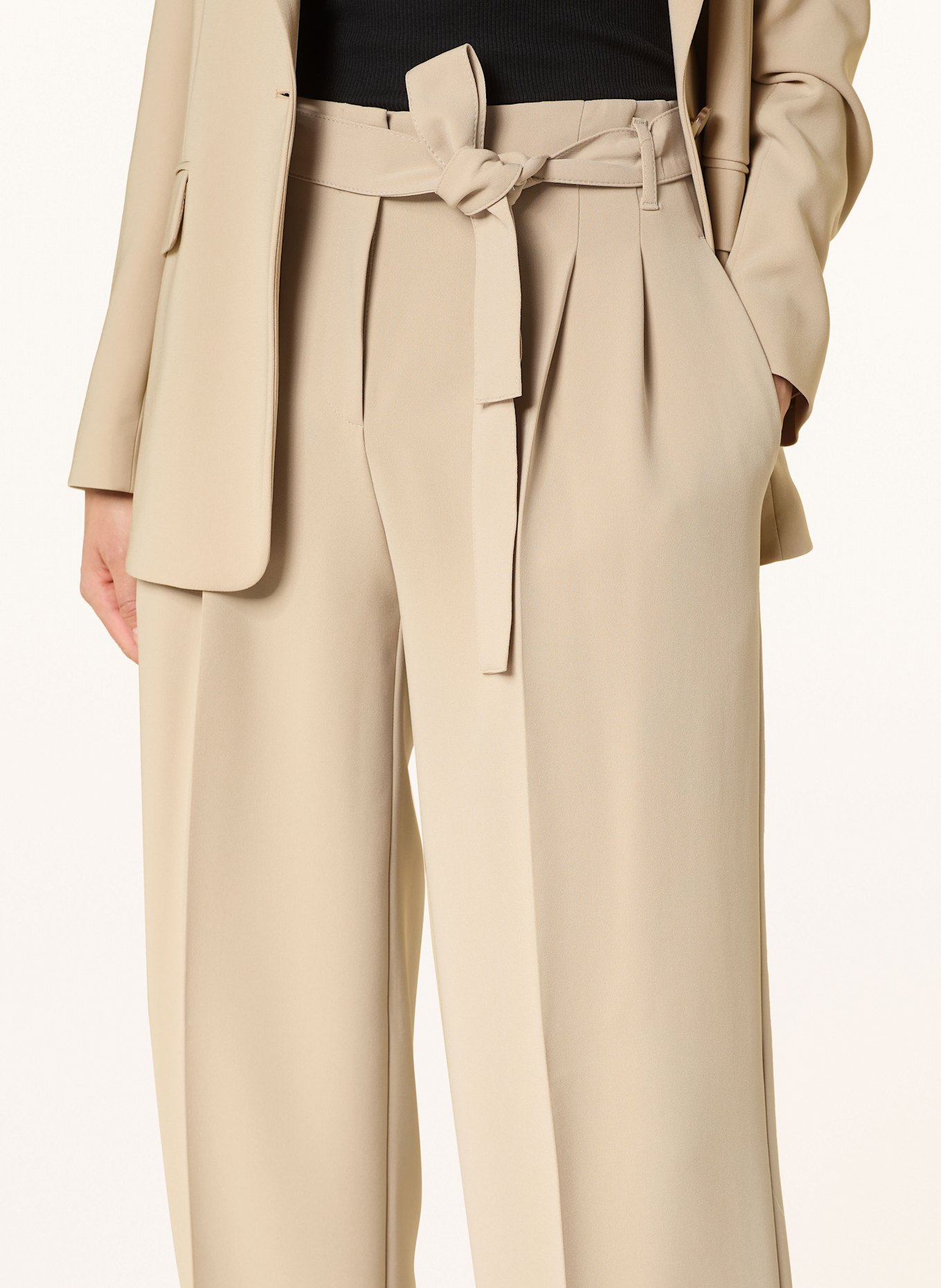 BOSS Marlenehose TAPIANA: BEIGE