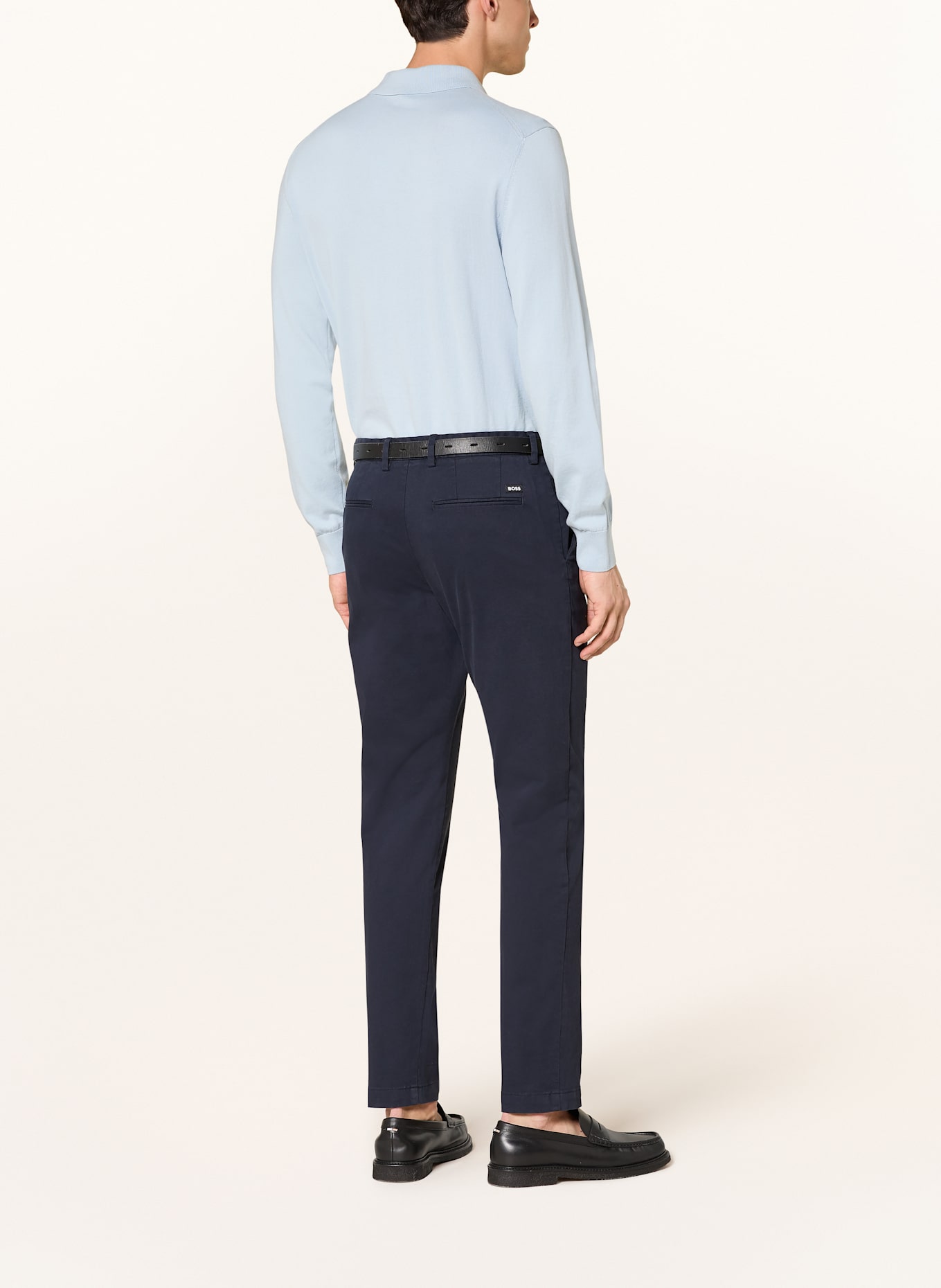 BOSS Chinos KAITO slim fit: DARK BLUE