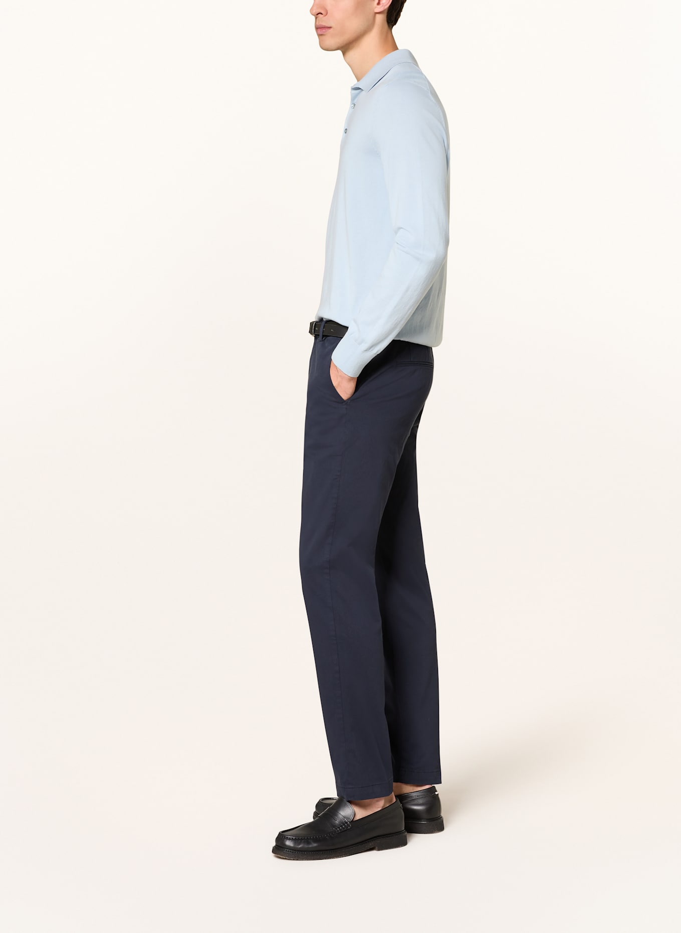 BOSS Chinos KAITO slim fit: DARK BLUE