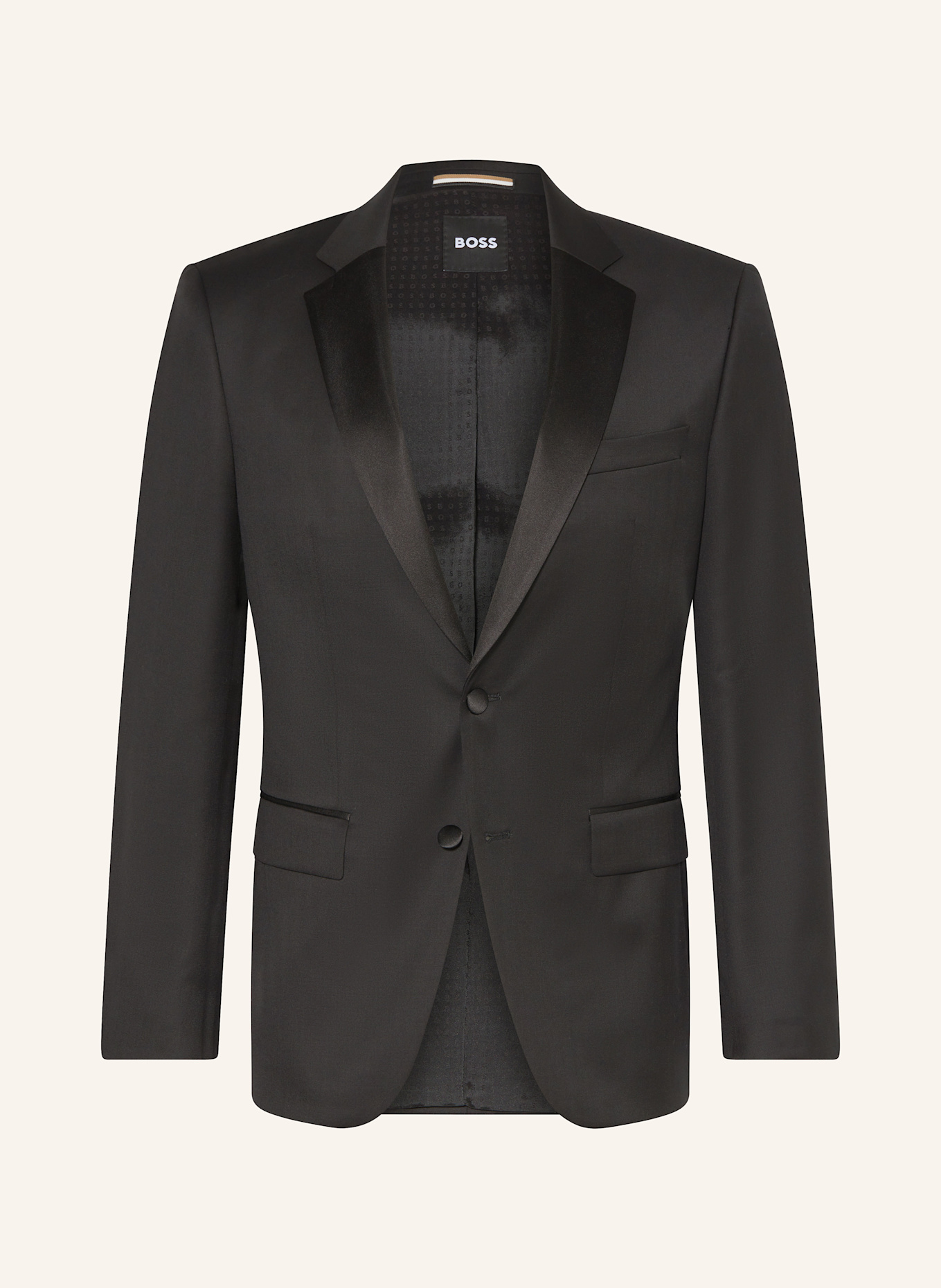 BOSS Smoking-Sakko HUGE Slim Fit: SCHWARZ