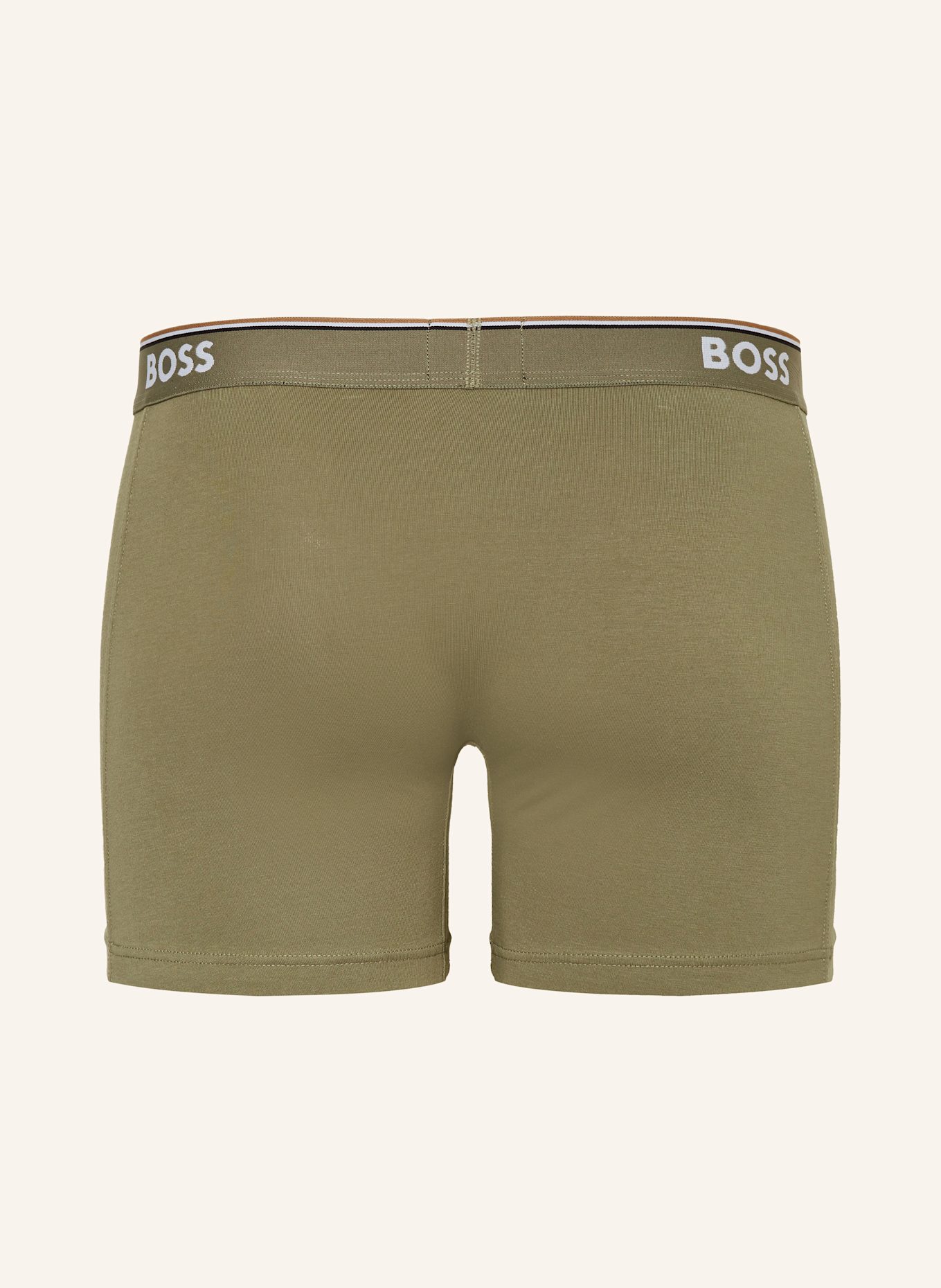 BOSS Bokserki POWER, 3 szt.: JASNOZIELONY/ CZARNY