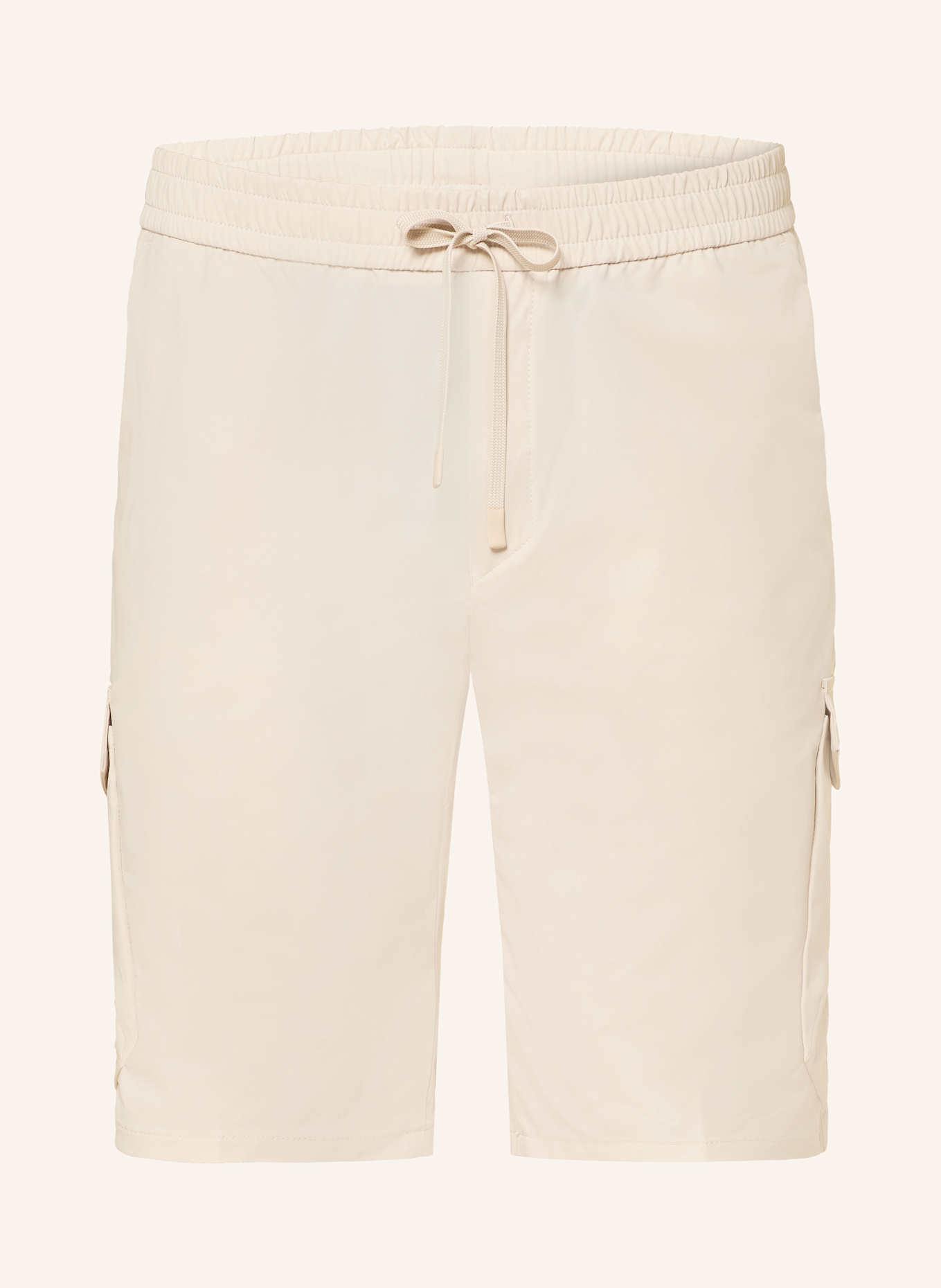 BOSS Cargoshorts URBANEX Tapered Fit: BEIGE