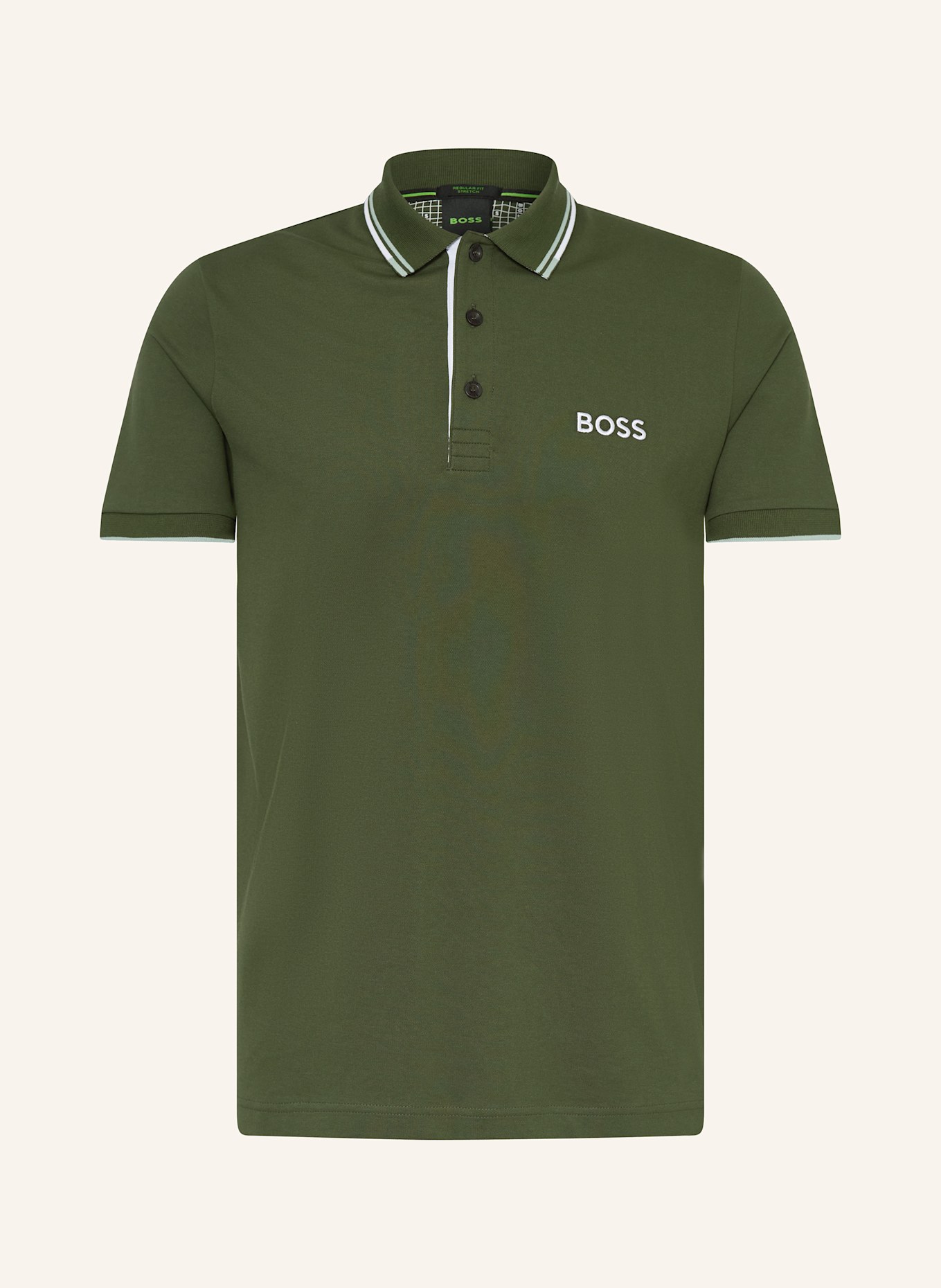 BOSS Funktions-Poloshirt PADDY PRO: DUNKELGRÜN