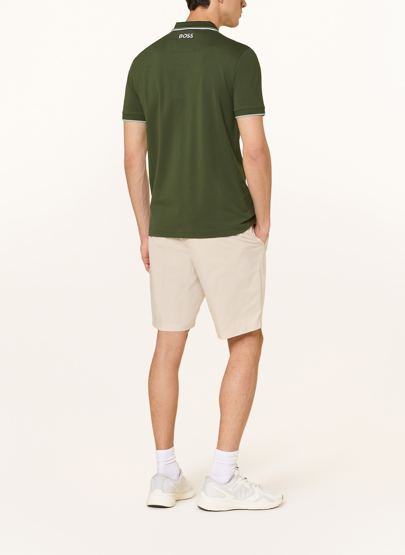 BOSS Funktions-Poloshirt PADDY PRO: DUNKELGRÜN