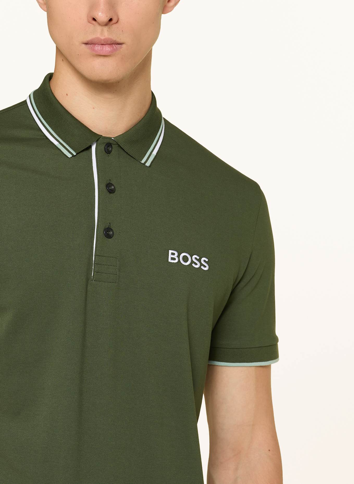 BOSS Funktions-Poloshirt PADDY PRO: DUNKELGRÜN