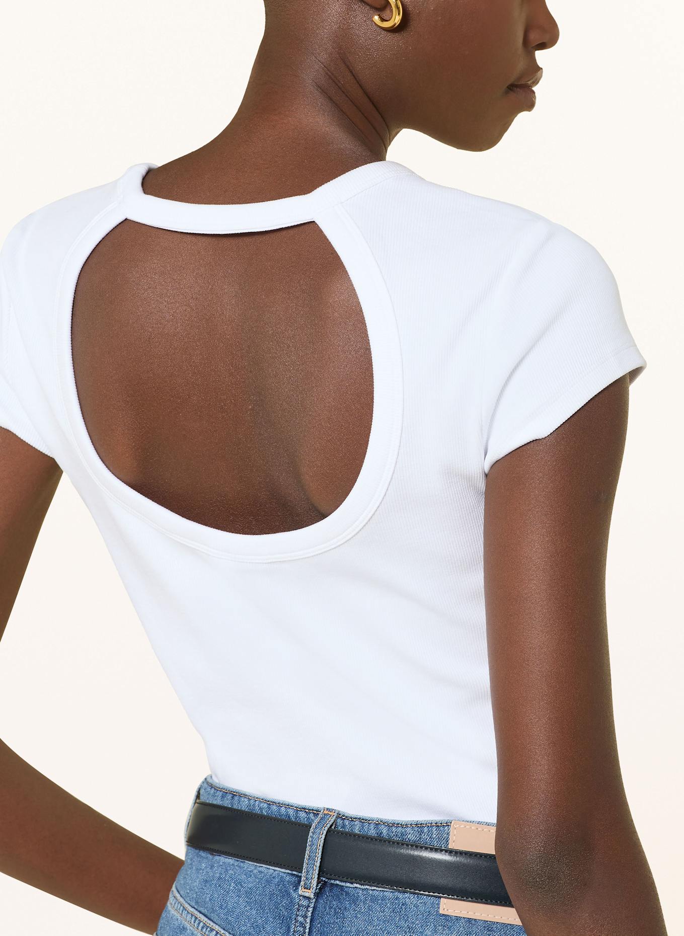 BOSS T-Shirt ESIMA: WEISS