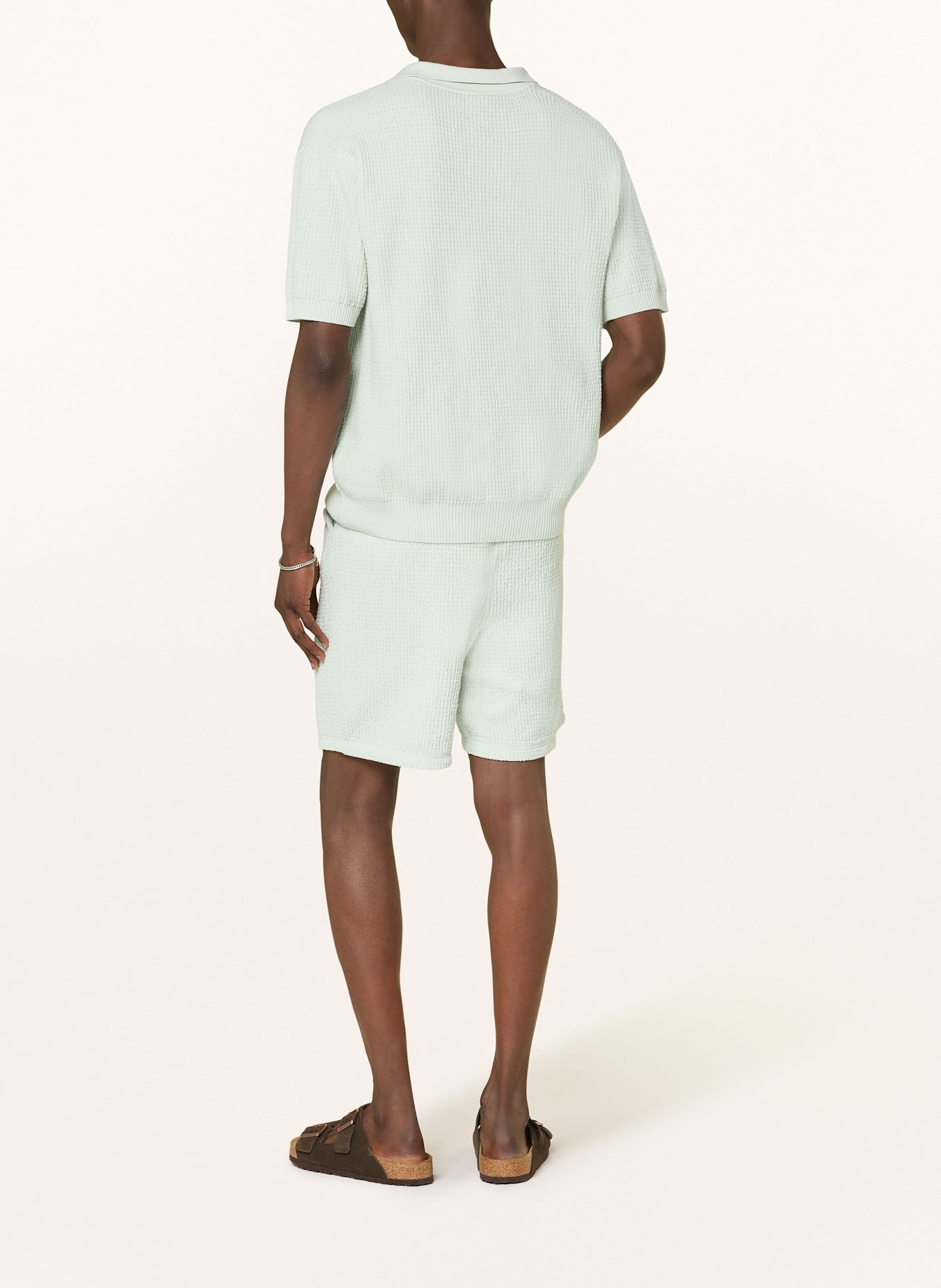 BOSS Strickshorts AMOFFLE: MINT