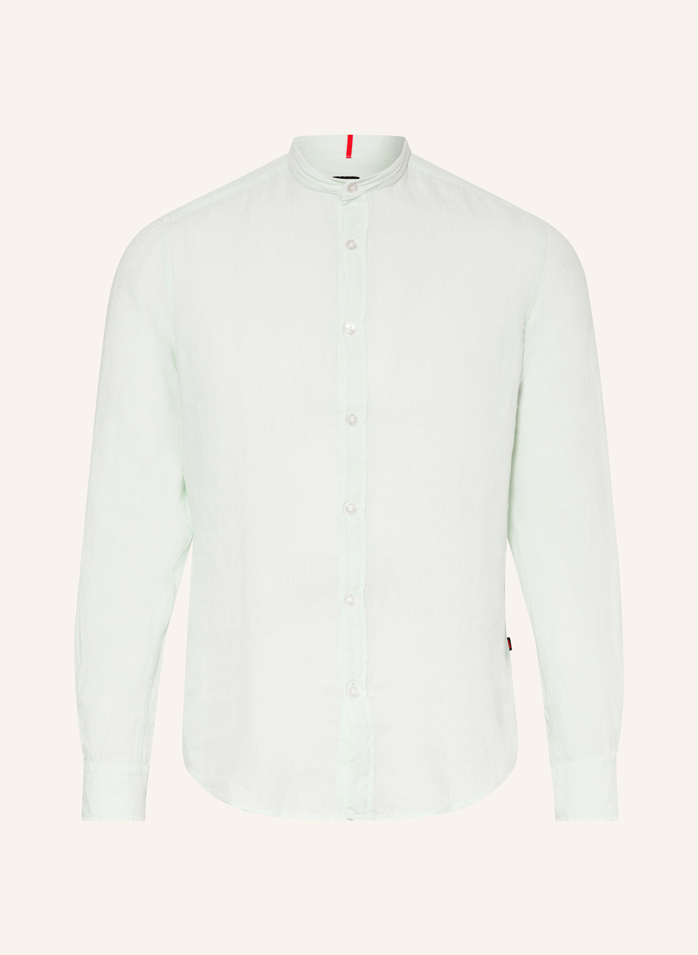 BOSS Leinenhemd RACE Regular Fit: MINT