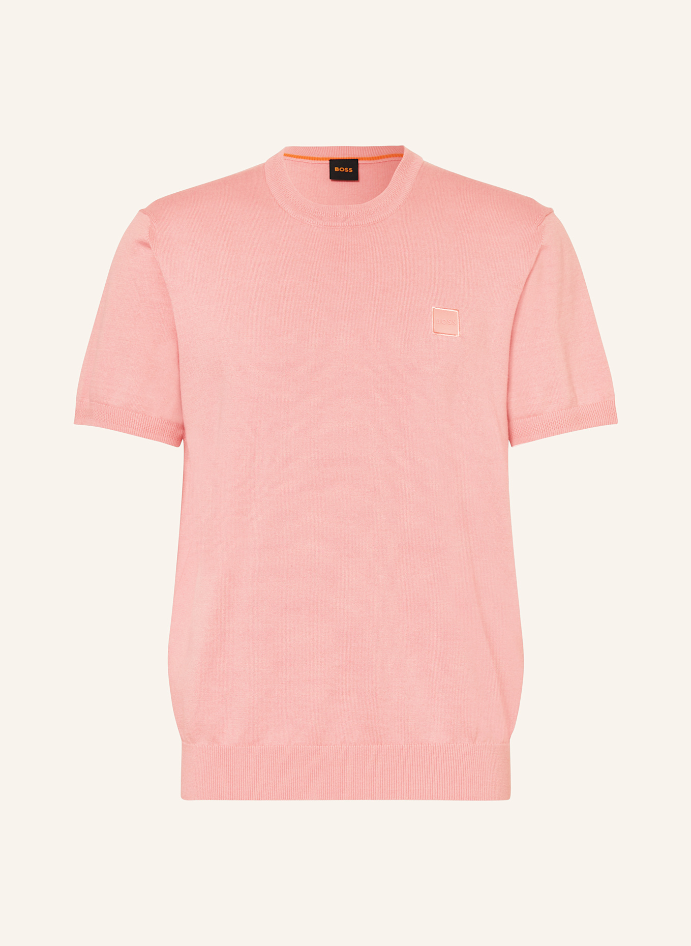 BOSS Strickshirt KANACHE: HELLROT