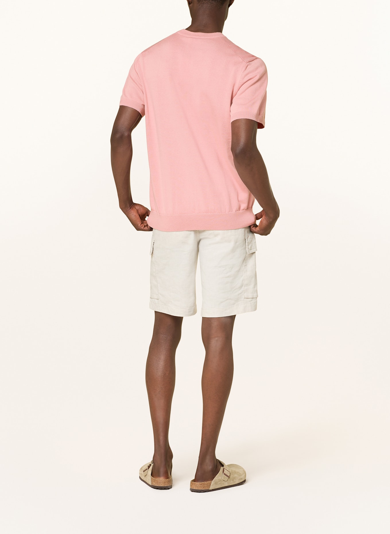 BOSS Strickshirt KANACHE: HELLROT
