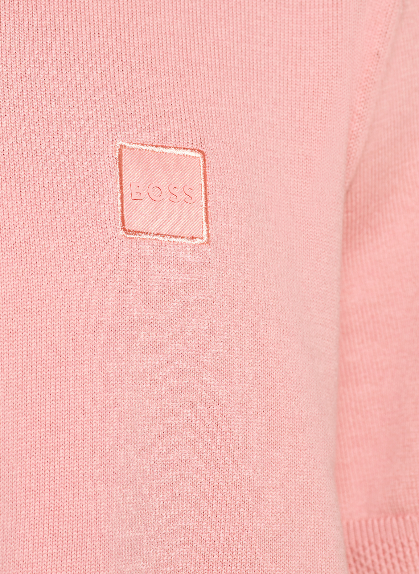 BOSS Strickshirt KANACHE: HELLROT