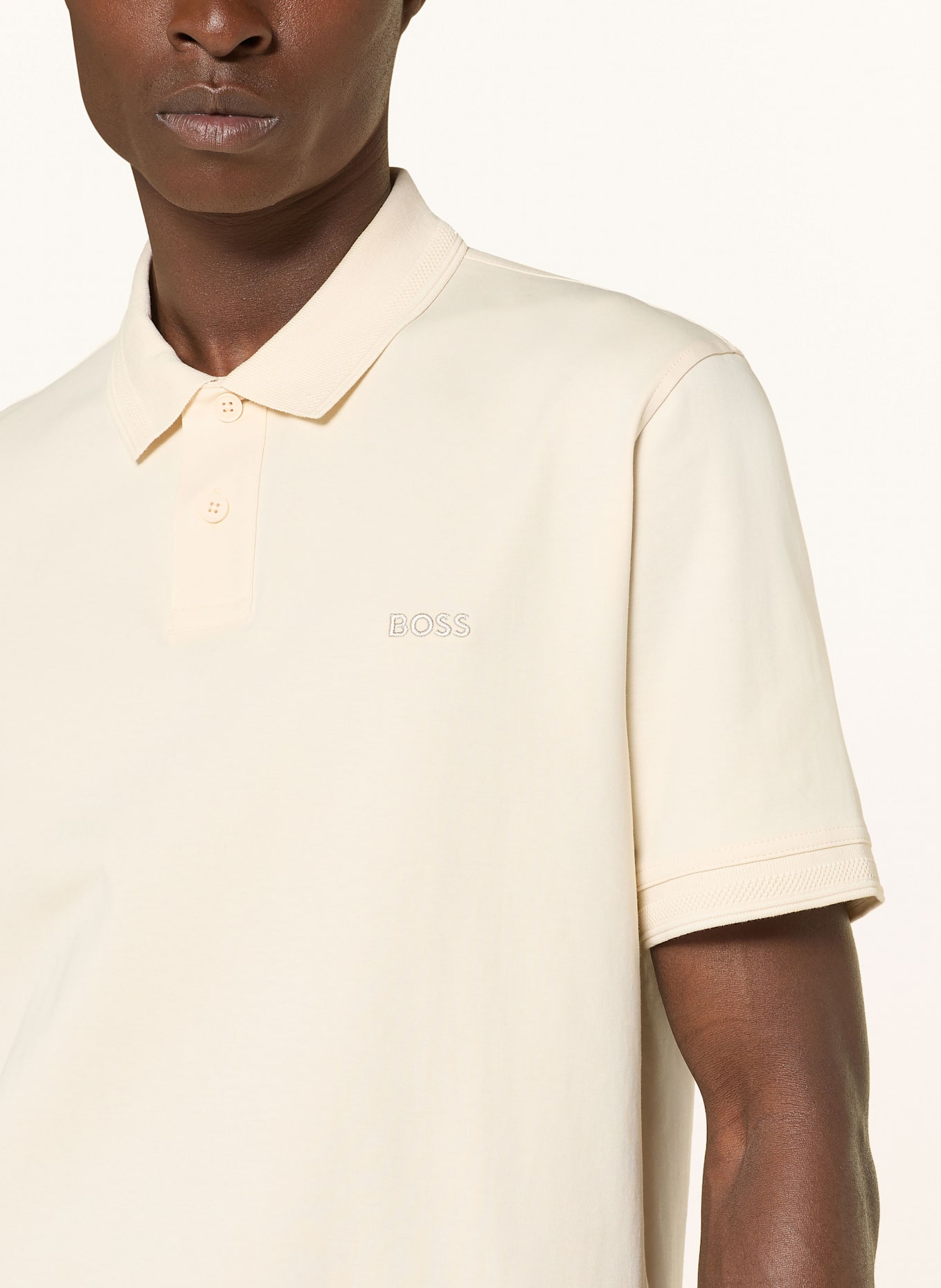 BOSS Jersey-Poloshirt PE: ECRU