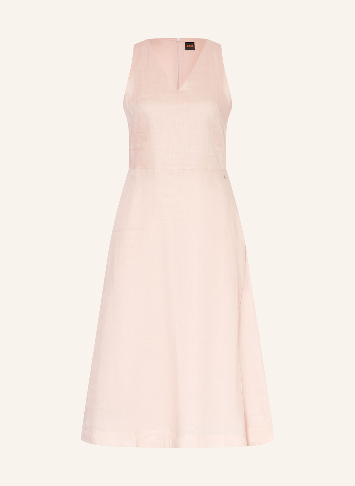 BOSS Leinenkleid DASICO: HELLROSA