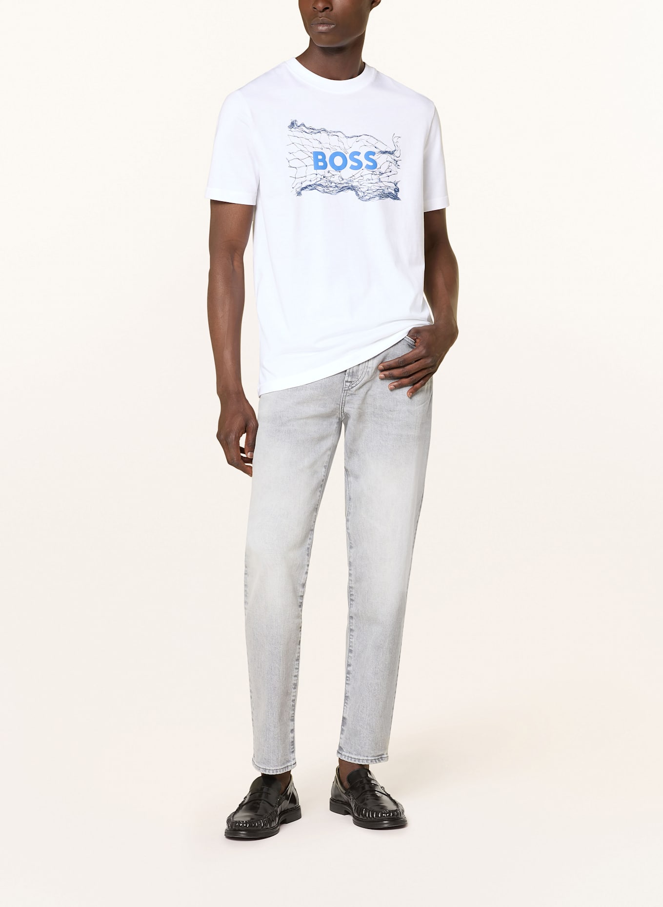 BOSS T-Shirt LOGOSPACE: 101 NATURAL