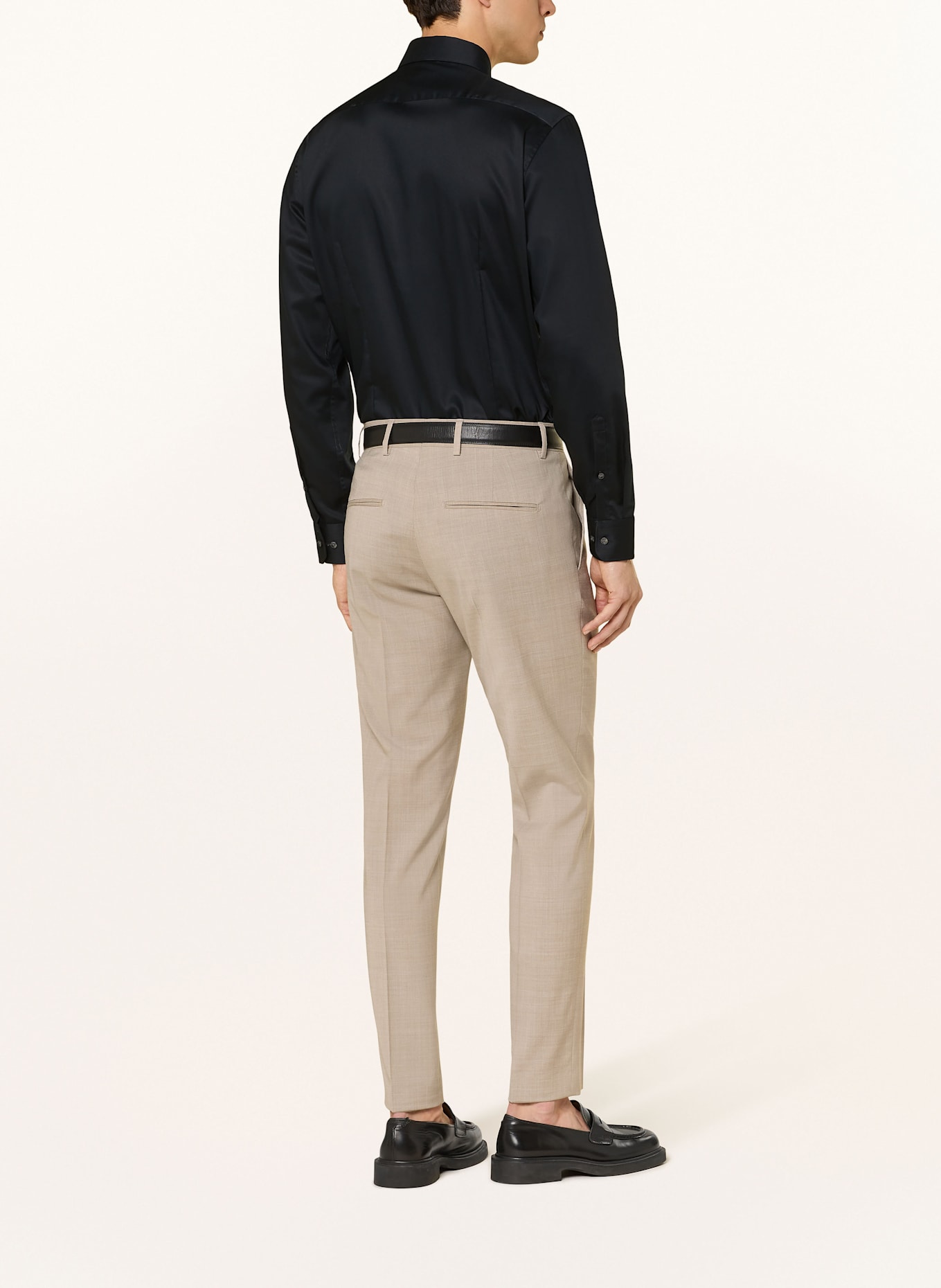 seidensticker Hemd Shaped Fit: SCHWARZ