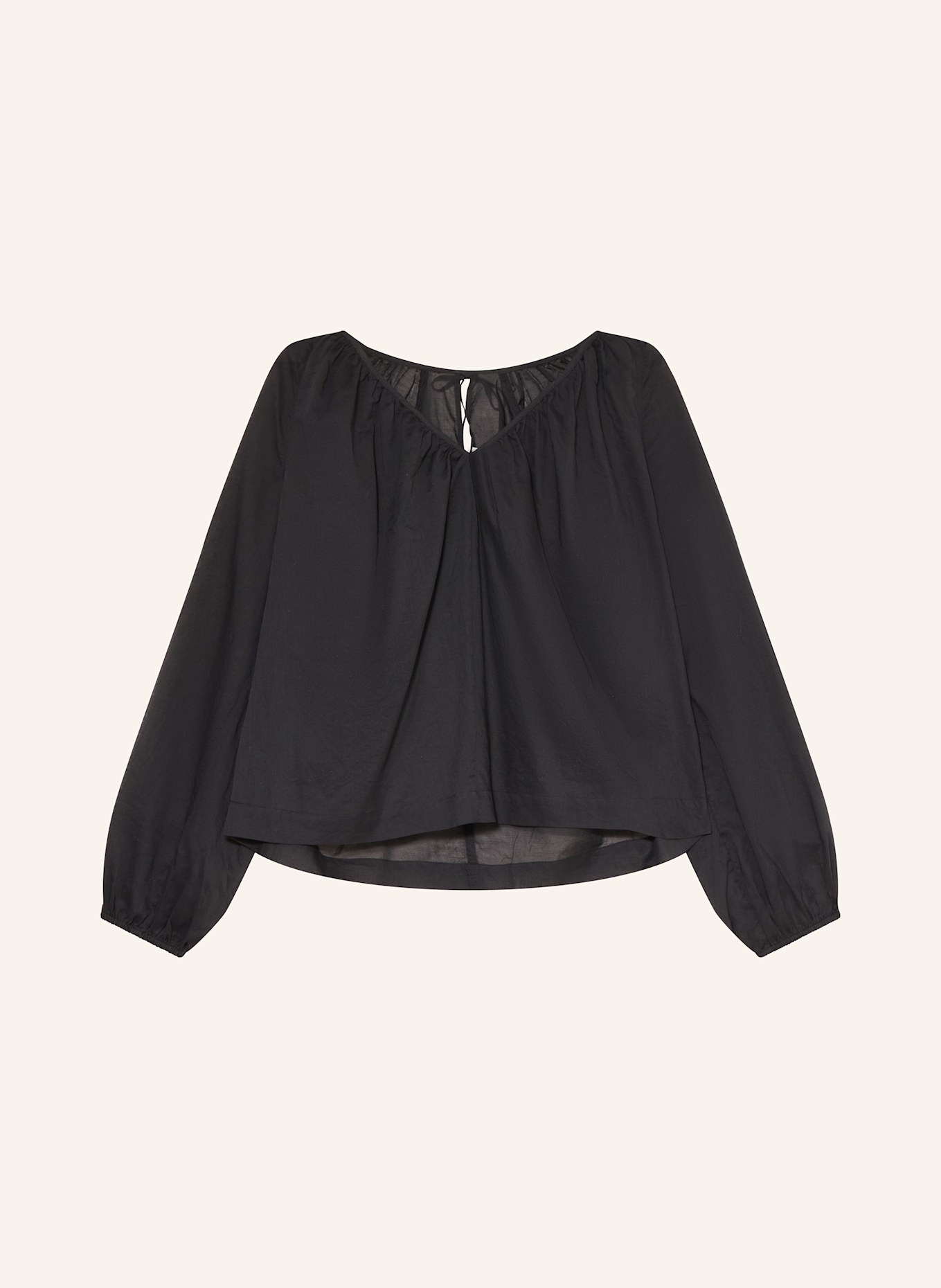 CLOSED Shirt blouse: BLACK
