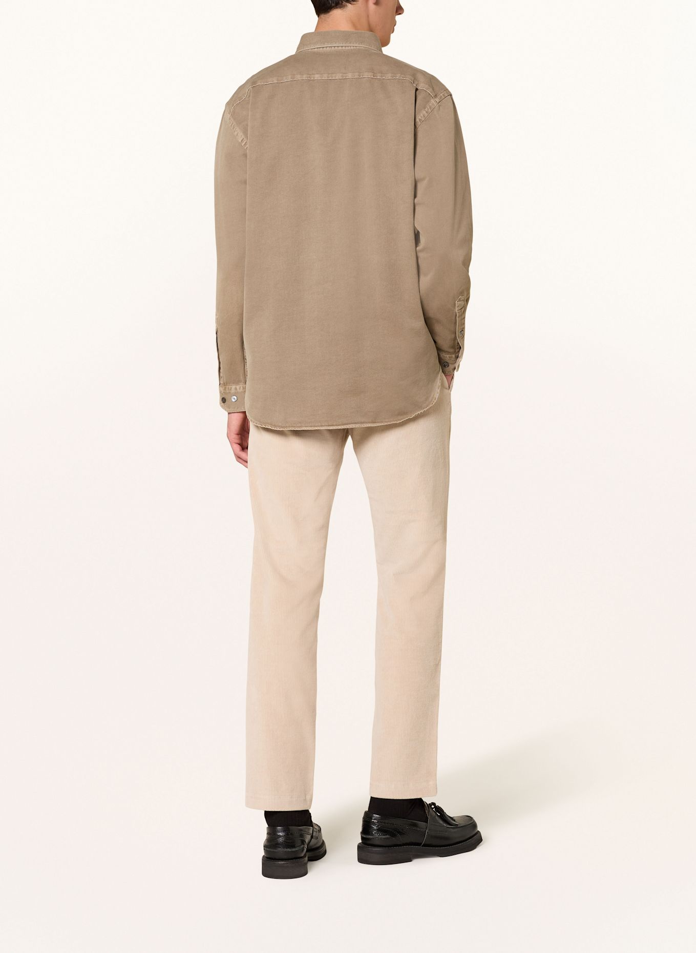 CLOSED Hemd Relaxed Fit: BRAUN