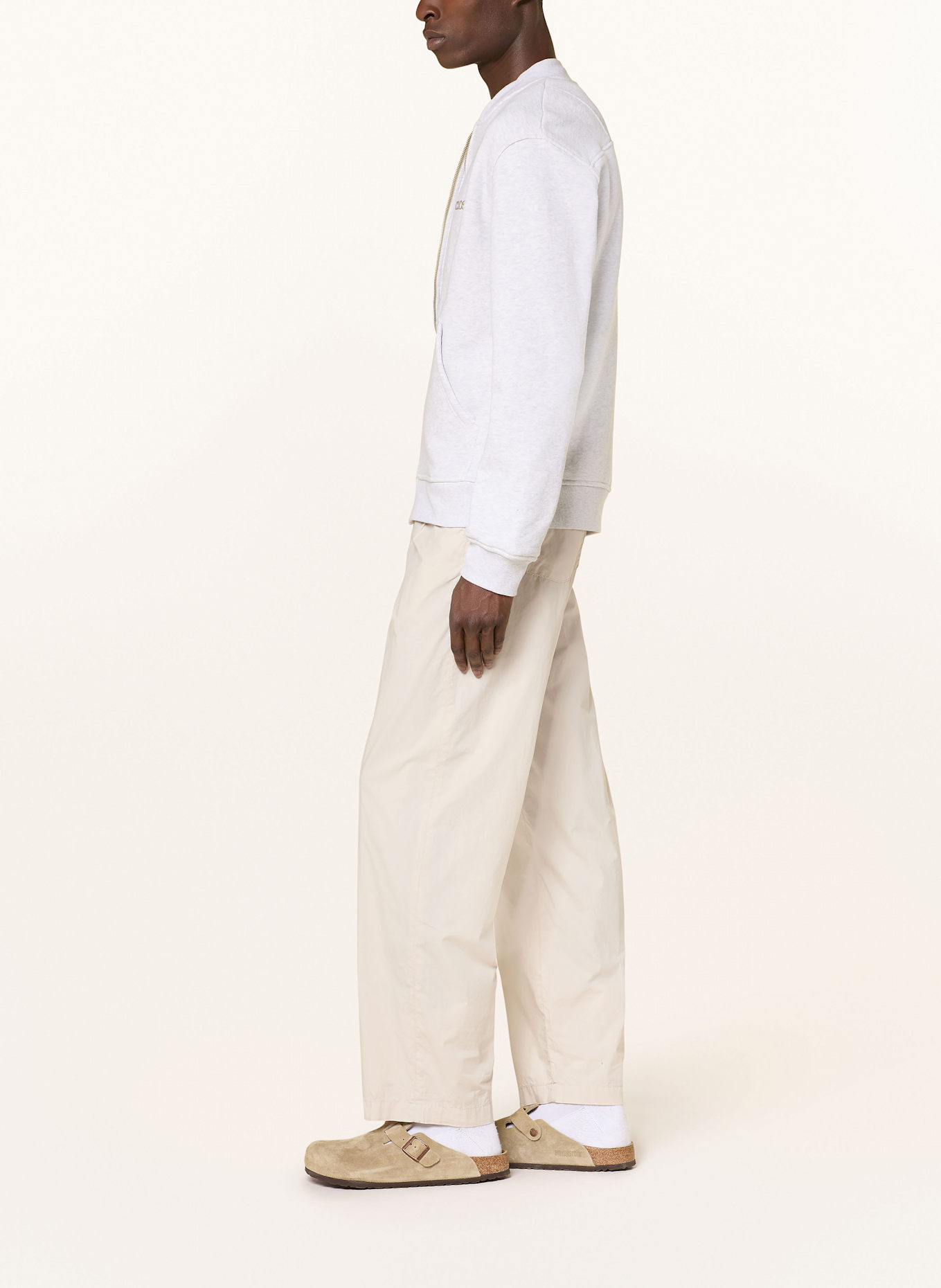 CLOSED Hose BLOMBERG WIDE Relaxed Fit: BEIGE