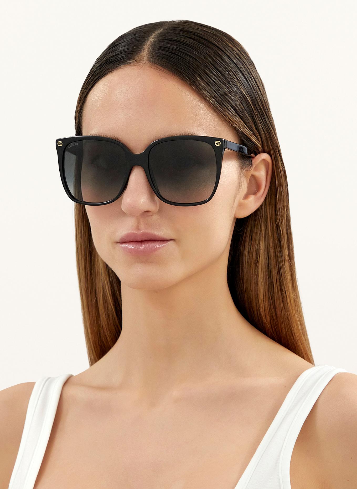GUCCI Lunettes de soleil GC000976: 1100Gucci Rubber Slide 'Green Red'