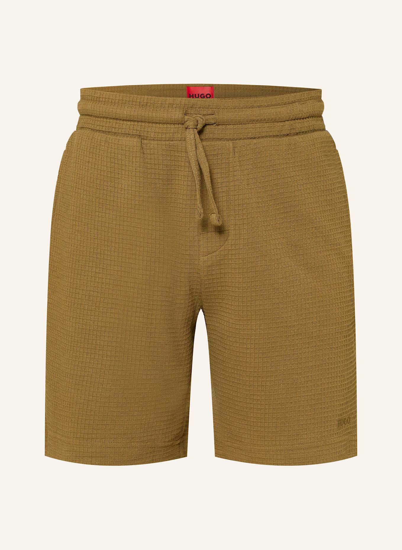 HUGO Schlafshorts AUSTIN: KHAKI