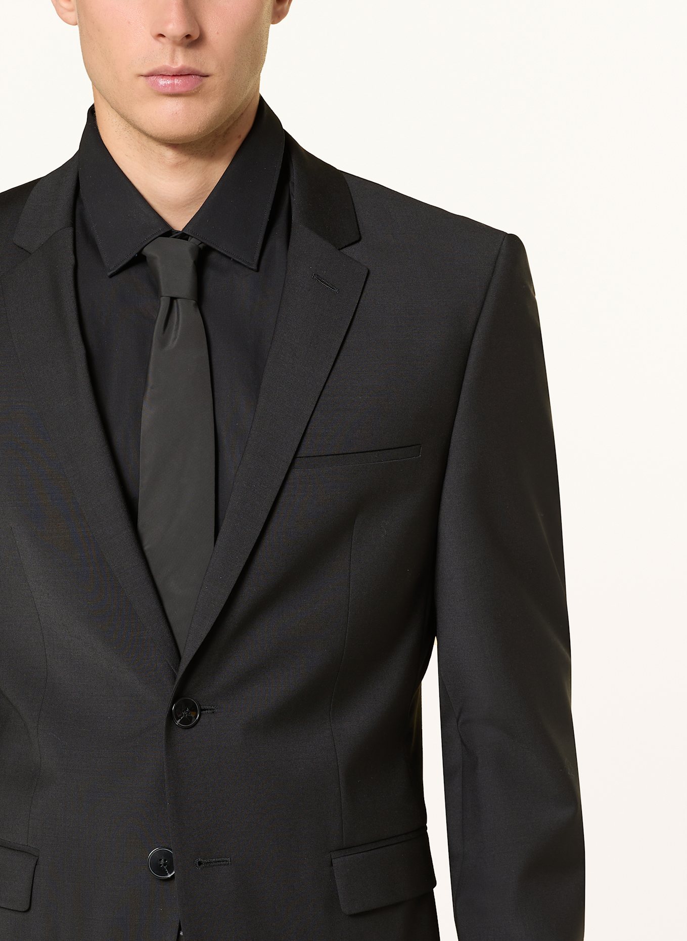 HUGO Anzug ARTI/HESTEN Extra Slim Fit: SCHWARZ