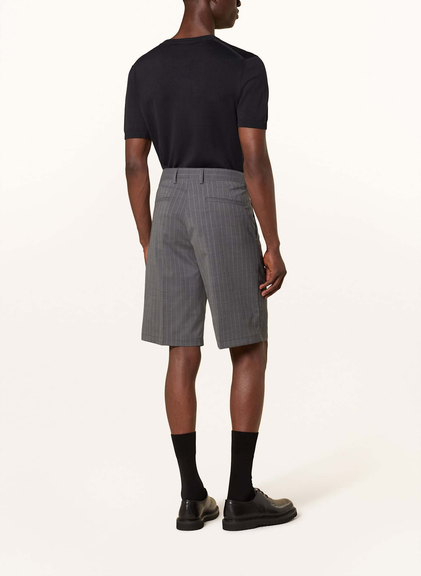 STRELLSON Suit shorts KORY Relaxed Fit: 019 Charcoal                   019