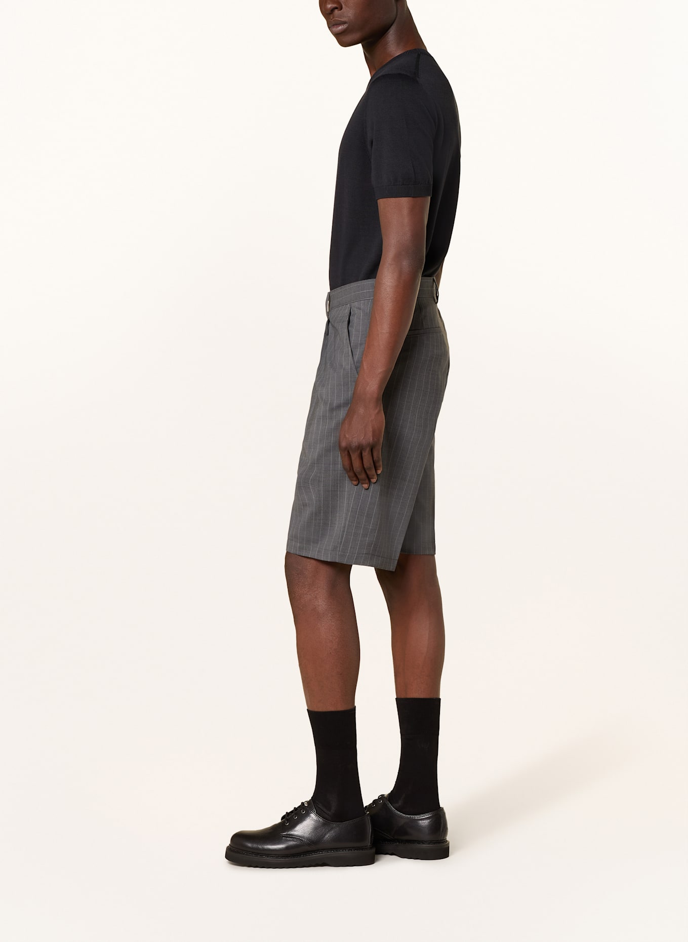 STRELLSON Suit shorts KORY Relaxed Fit: 019 Charcoal                   019