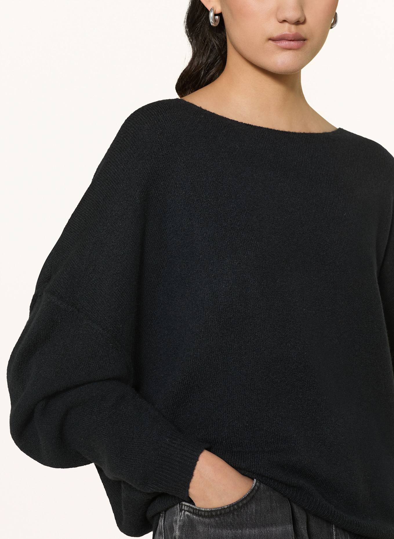 American Vintage Pullover DAM: SCHWARZ
