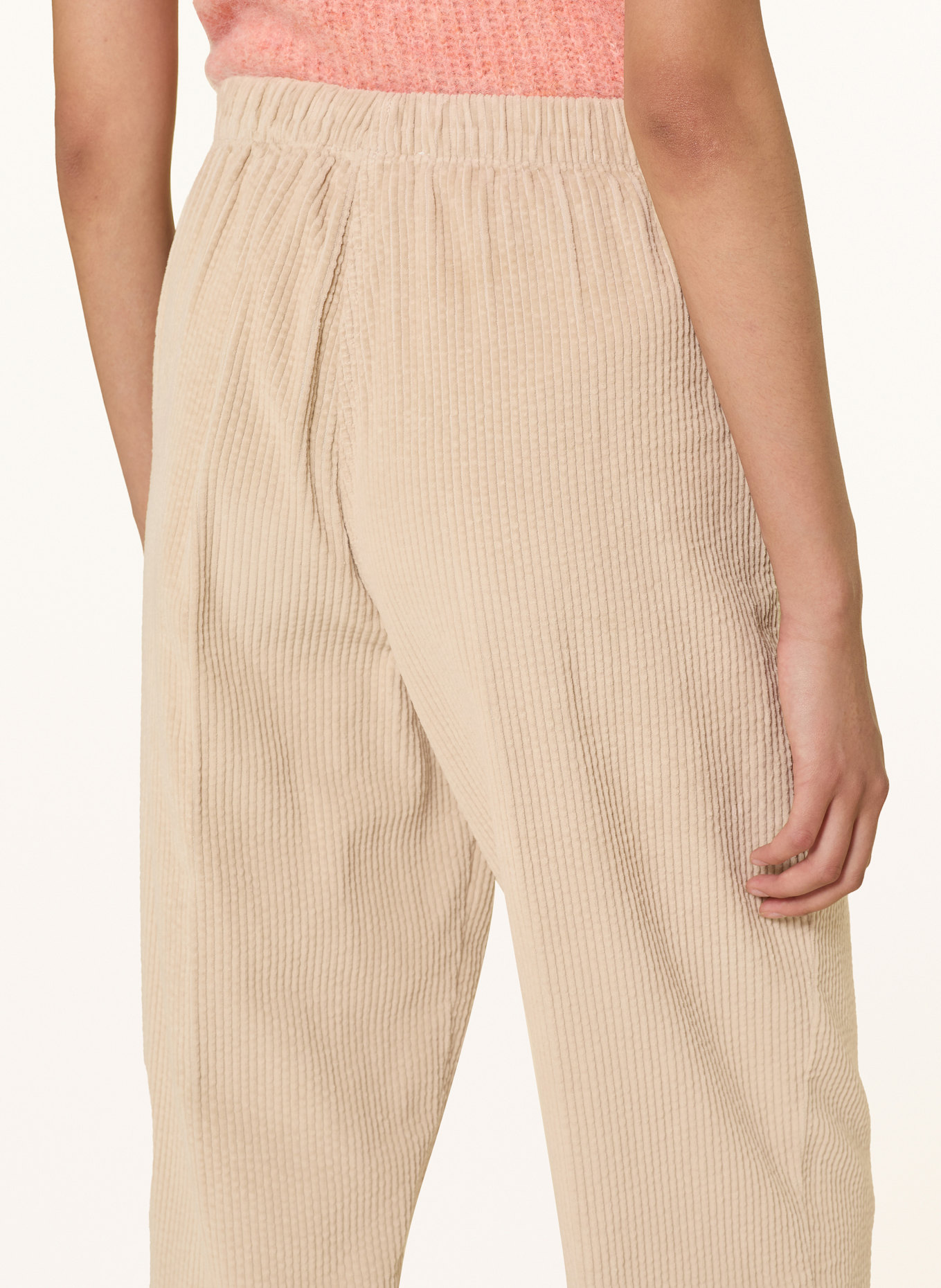 American Vintage Cordhose PADOW: CREME