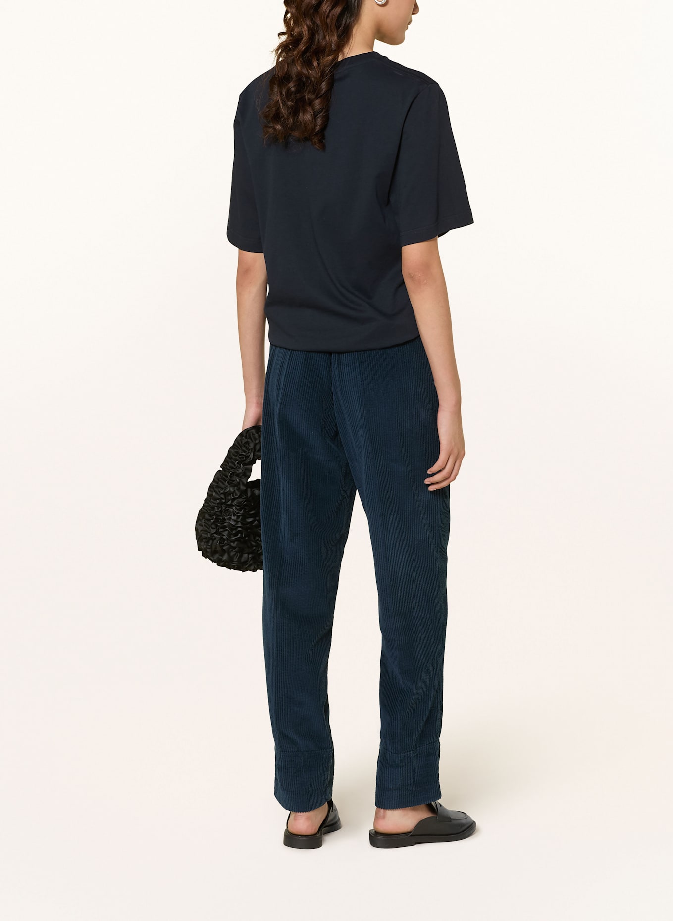 American Vintage Cordhose PADOW: DUNKELBLAU