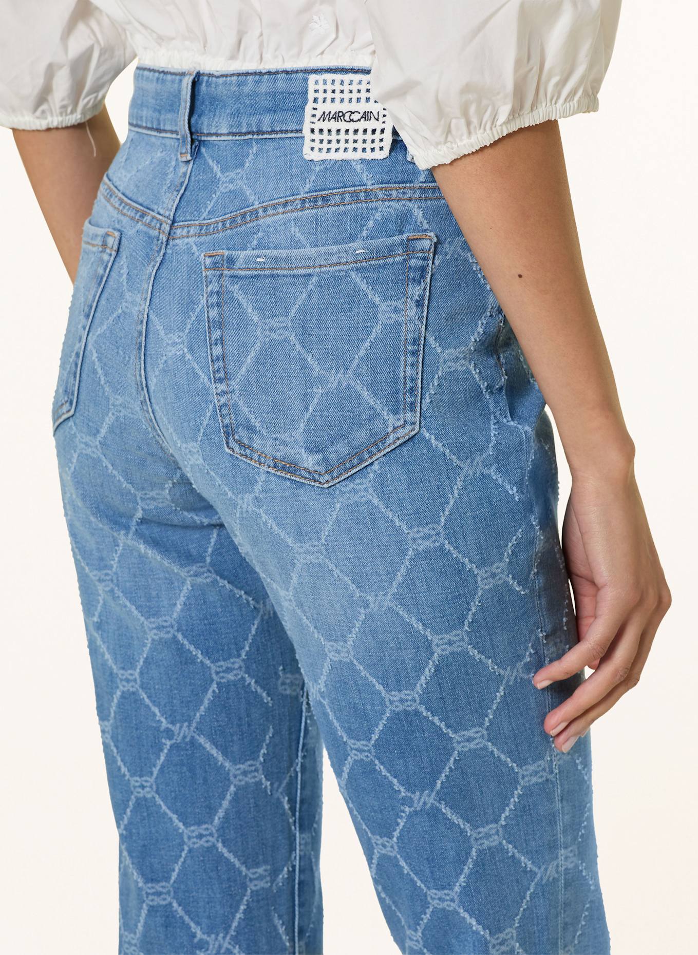 MARC CAIN Jeans SIKAR: 353 blue denim