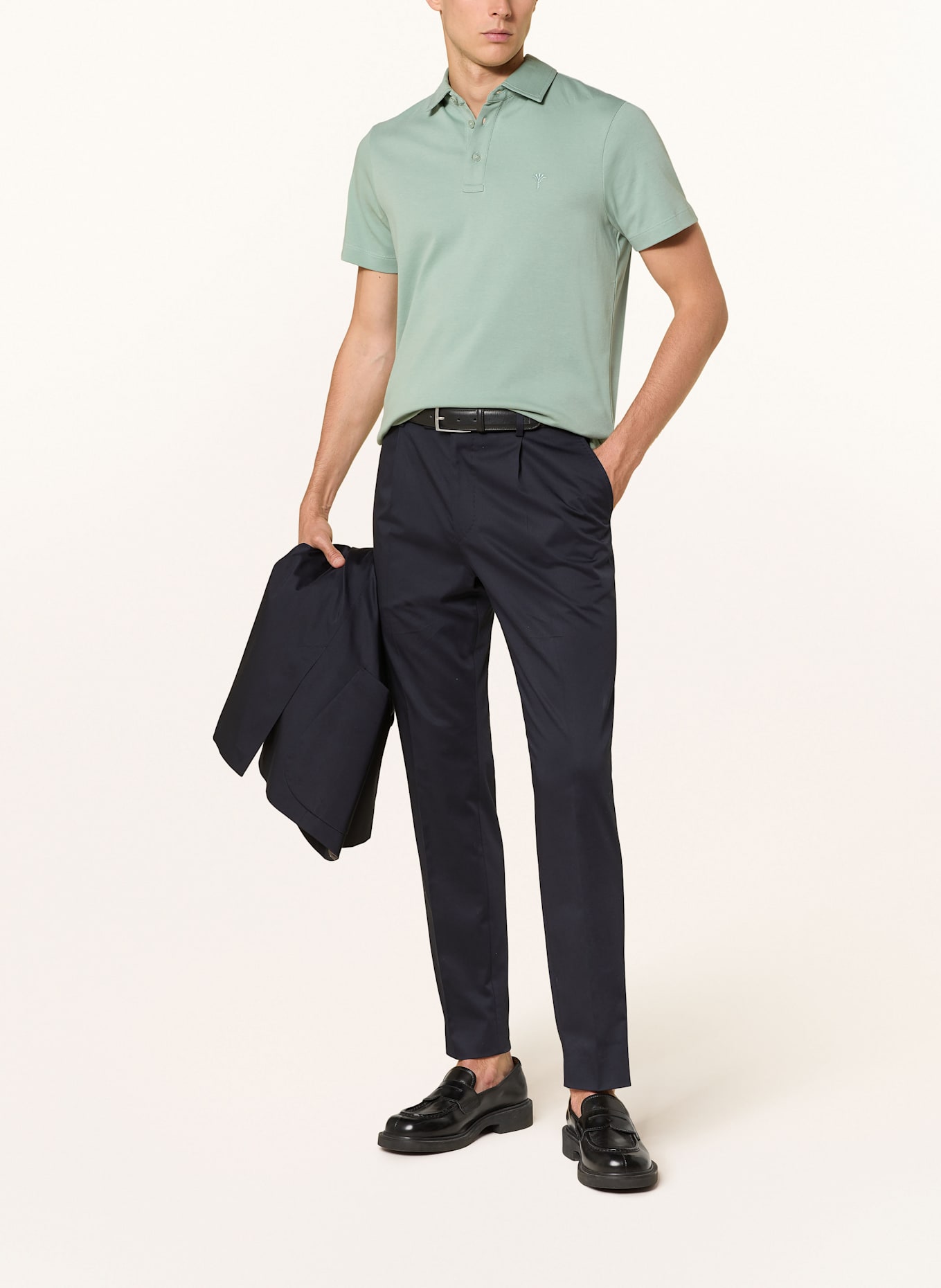 JOOP! Jersey-Poloshirt PRESTON: HELLGRÜN