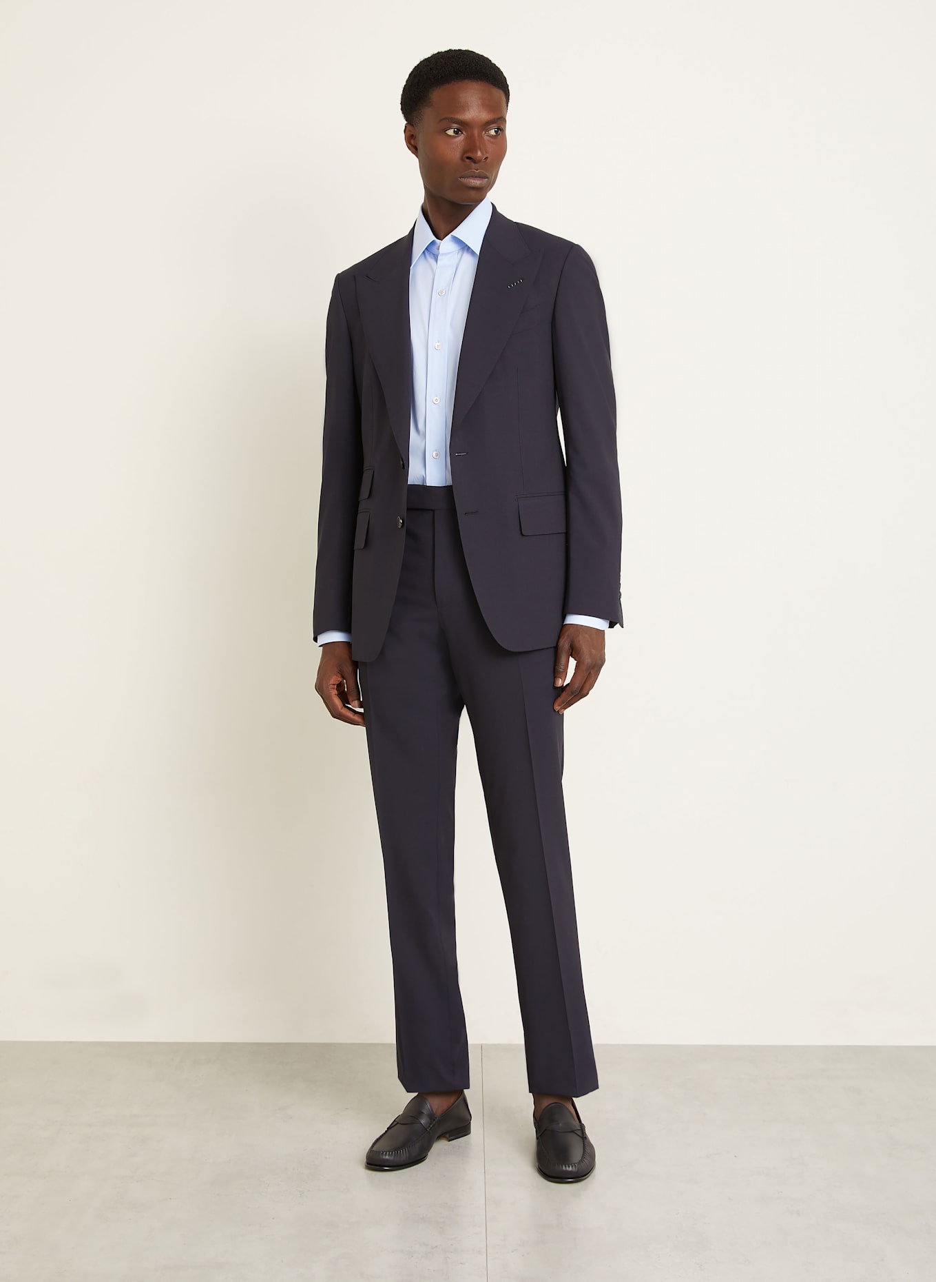 TOM FORD Koszula slim fit: JASNONIEBIESKI