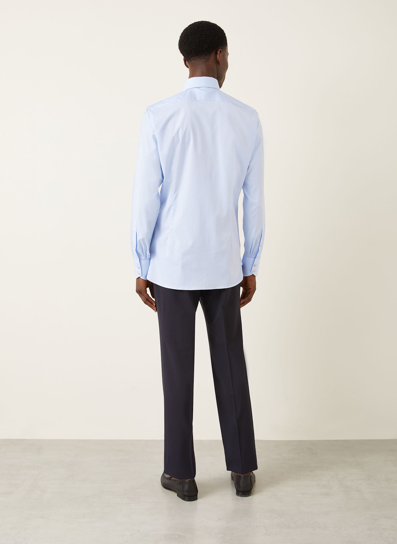 TOM FORD Koszula slim fit: JASNONIEBIESKI