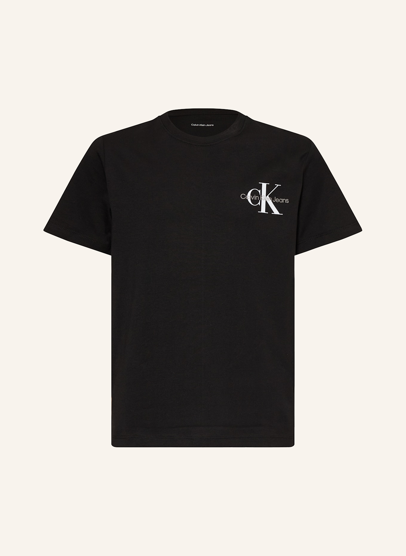 Calvin Klein T-Shirt: SCHWARZ