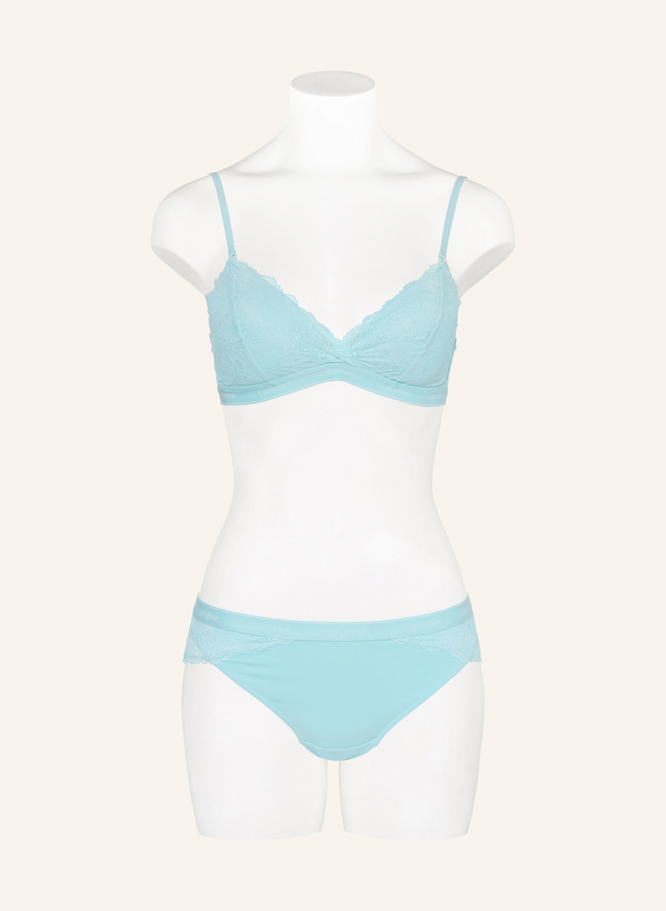 Calvin Klein Kalhotky MODERN LACE: TMAVĚ MODRÁ