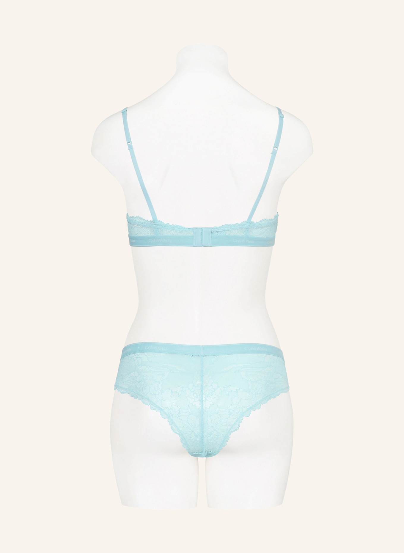 Calvin Klein Kalhotky MODERN LACE: TMAVĚ MODRÁ