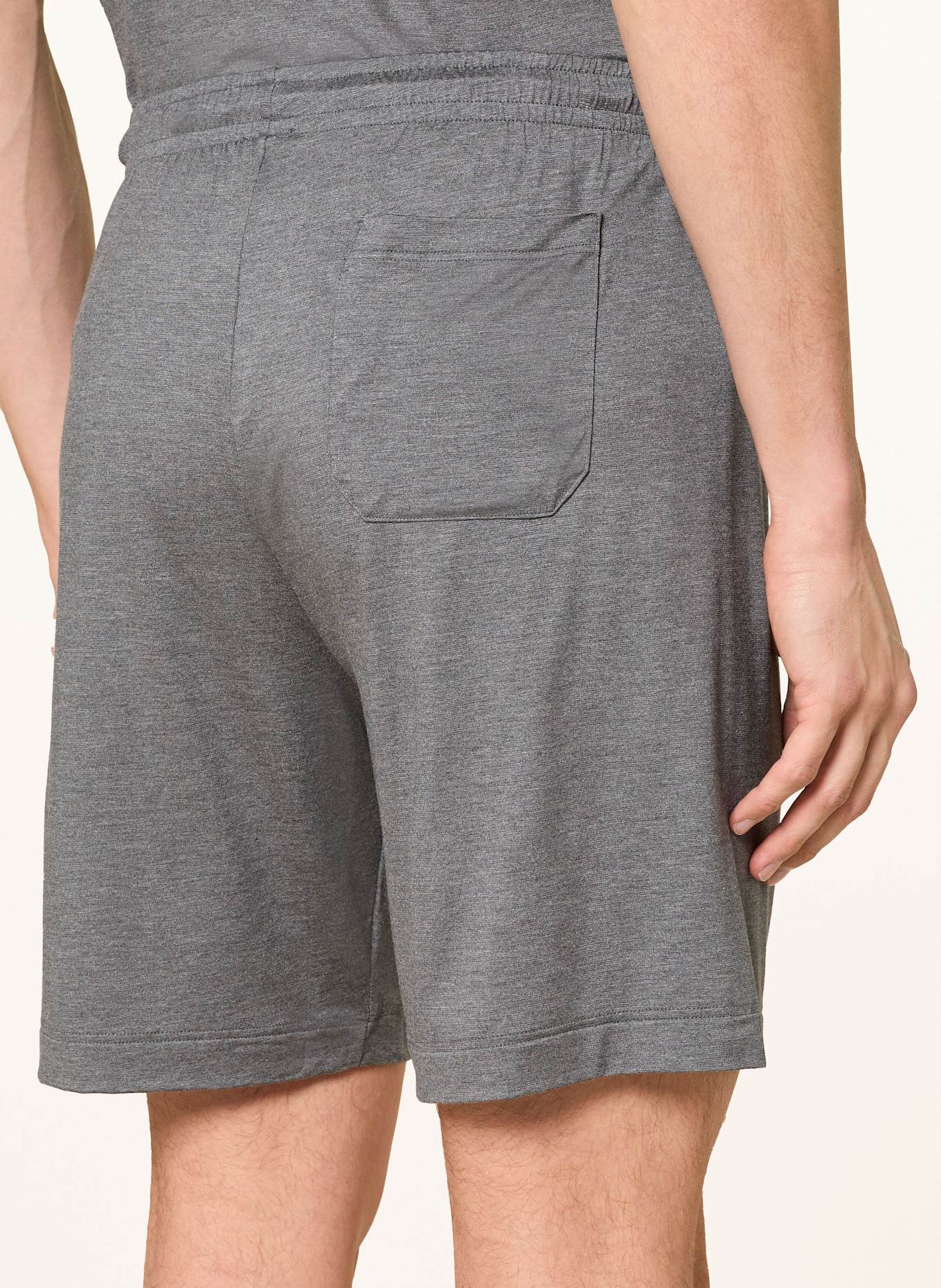 mey Schlafshorts Serie JEFFERSON: GRAU