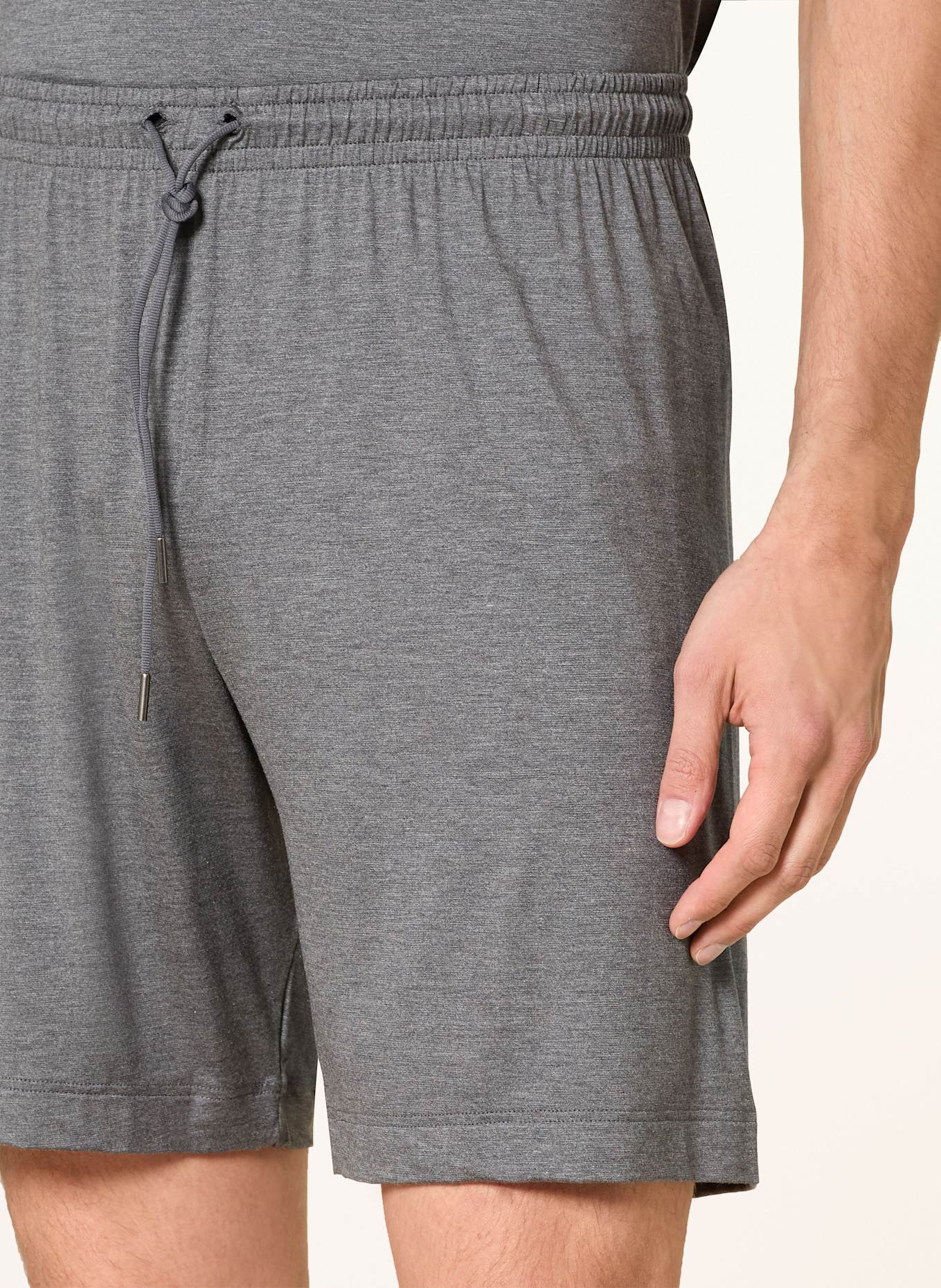 mey Schlafshorts Serie JEFFERSON: GRAU