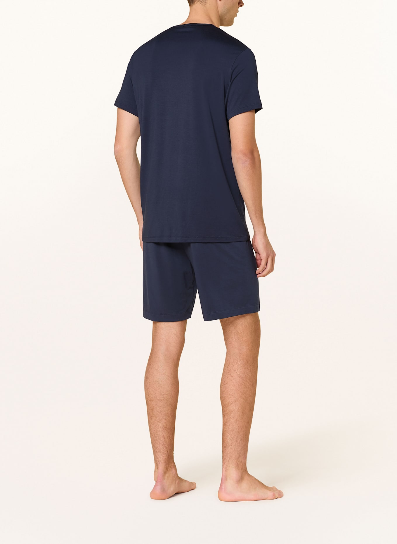 mey Schlafshorts Serie JEFFERSON: DUNKELBLAU