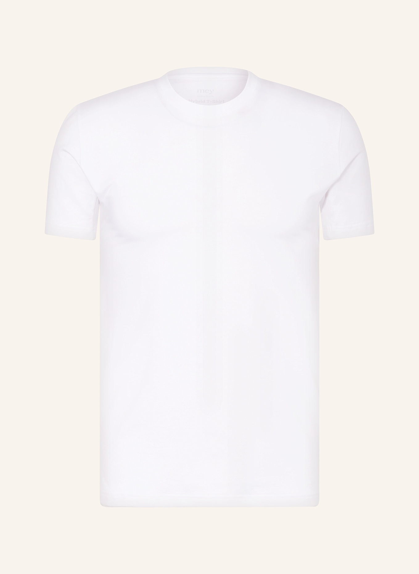 mey Lounge-Shirt Serie HYBRID: WEISS