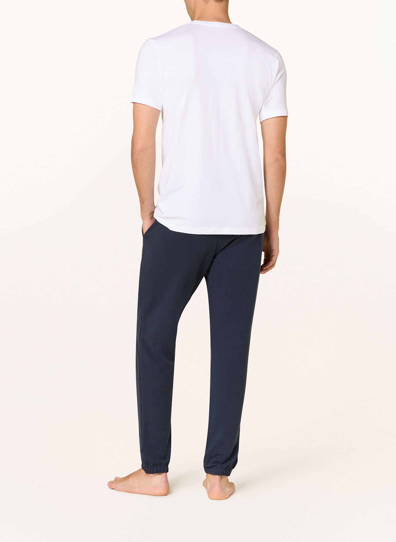 mey Lounge-Shirt Serie HYBRID: WEISS