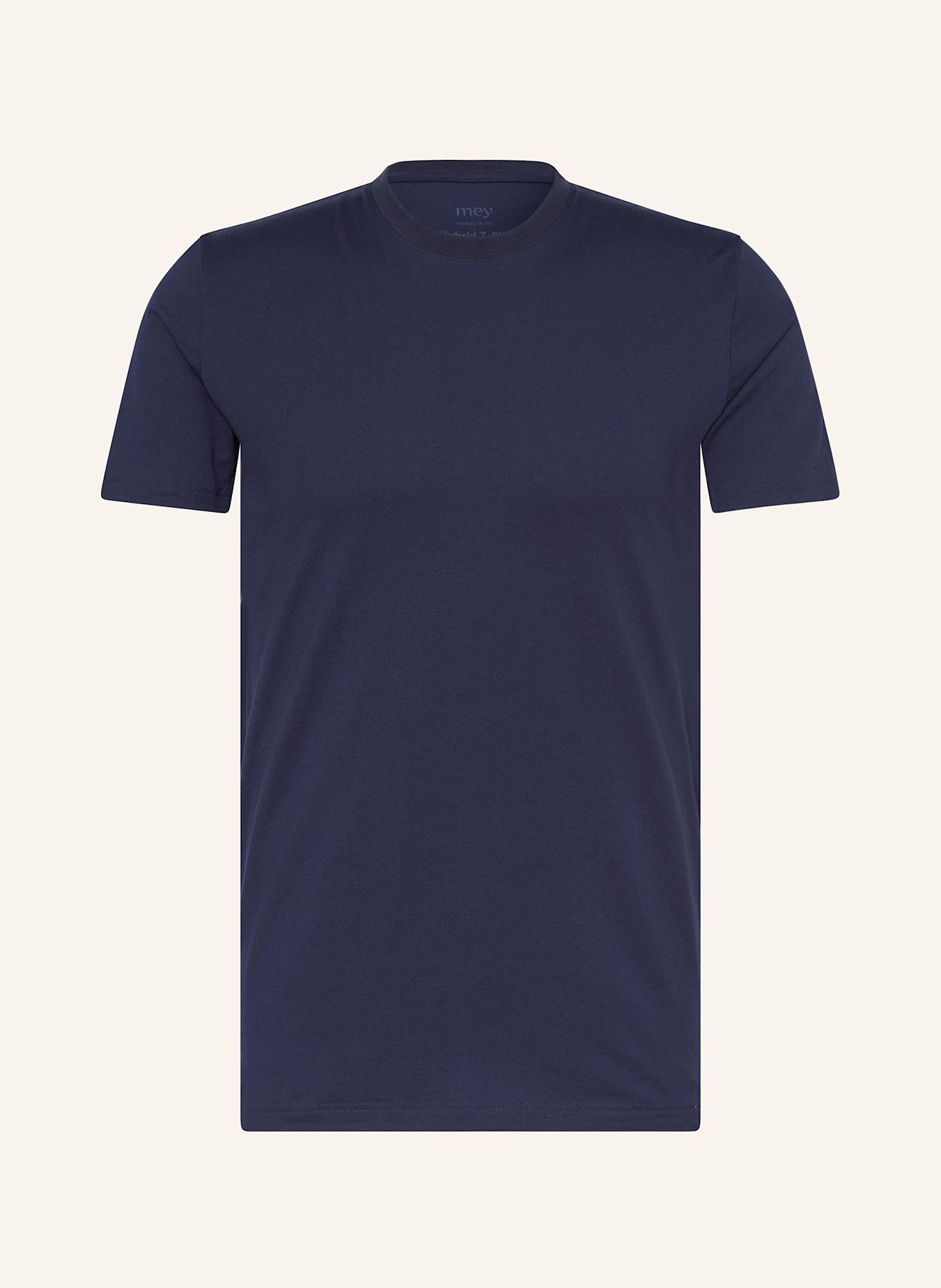 mey Lounge-Shirt Serie HYBRID: DUNKELBLAU
