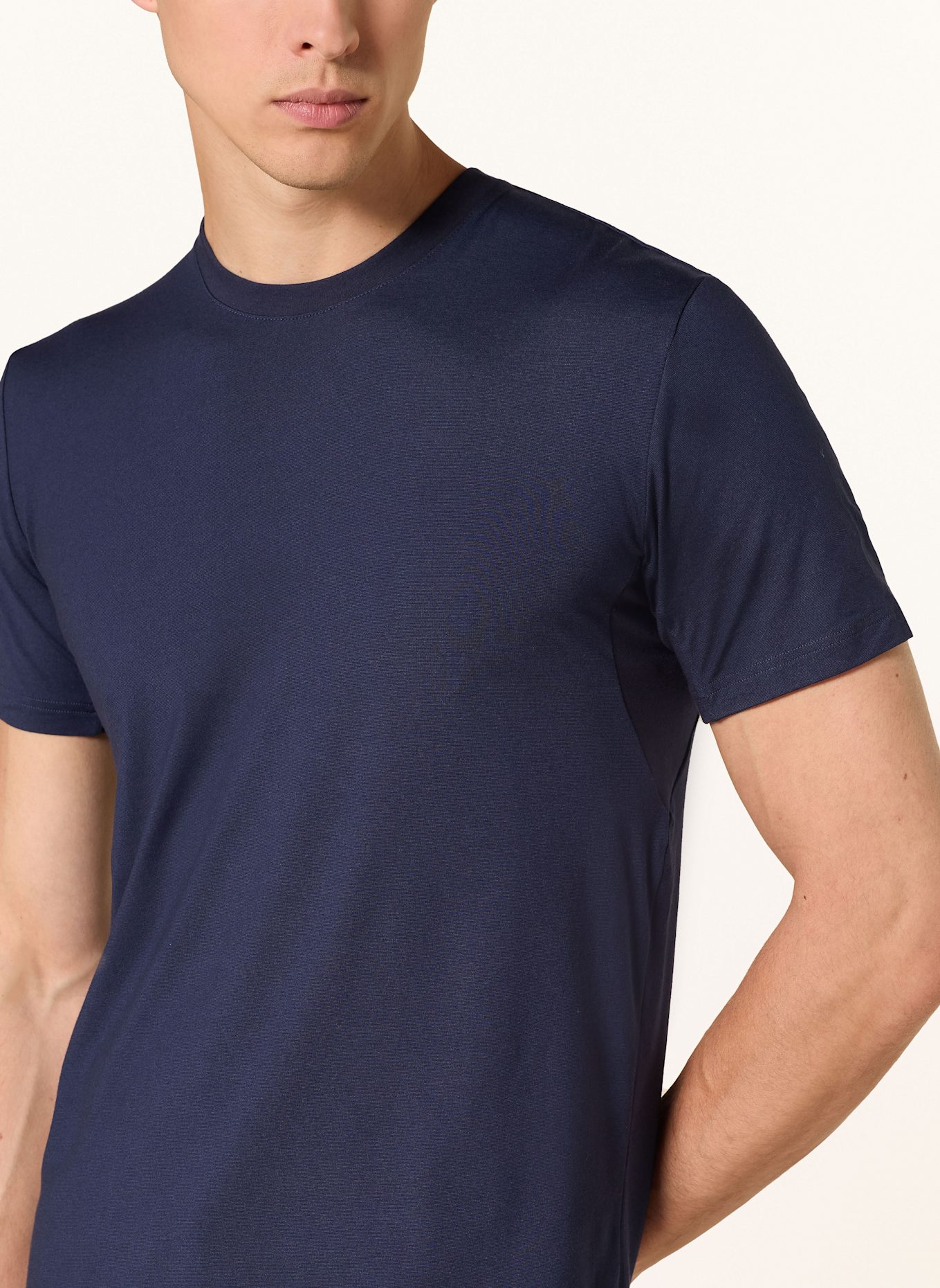 mey Lounge-Shirt Serie HYBRID: DUNKELBLAU