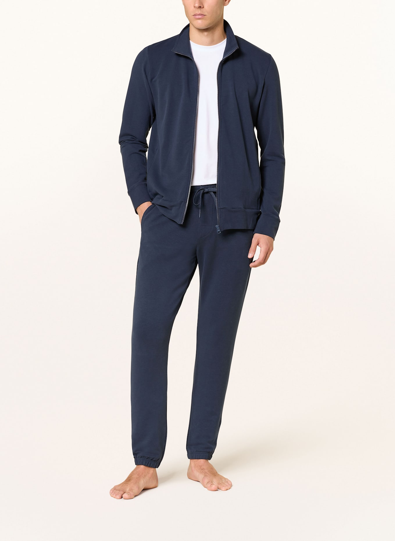 mey Lounge-Sweatpants Serie ENJOY COLOUR: DUNKELBLAU